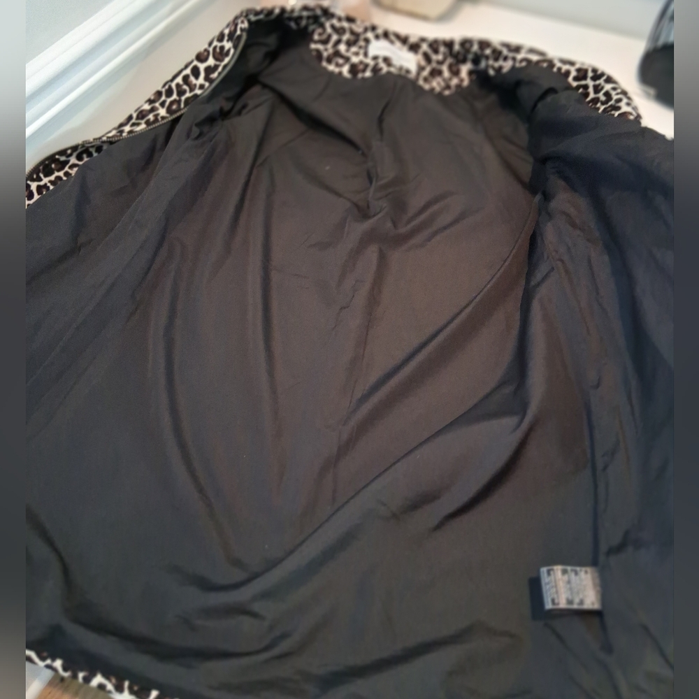 Cupcakes And Casmere Leopard Print 3/4 Length Jacket Sz S NWOT - Picture 10 of 10
